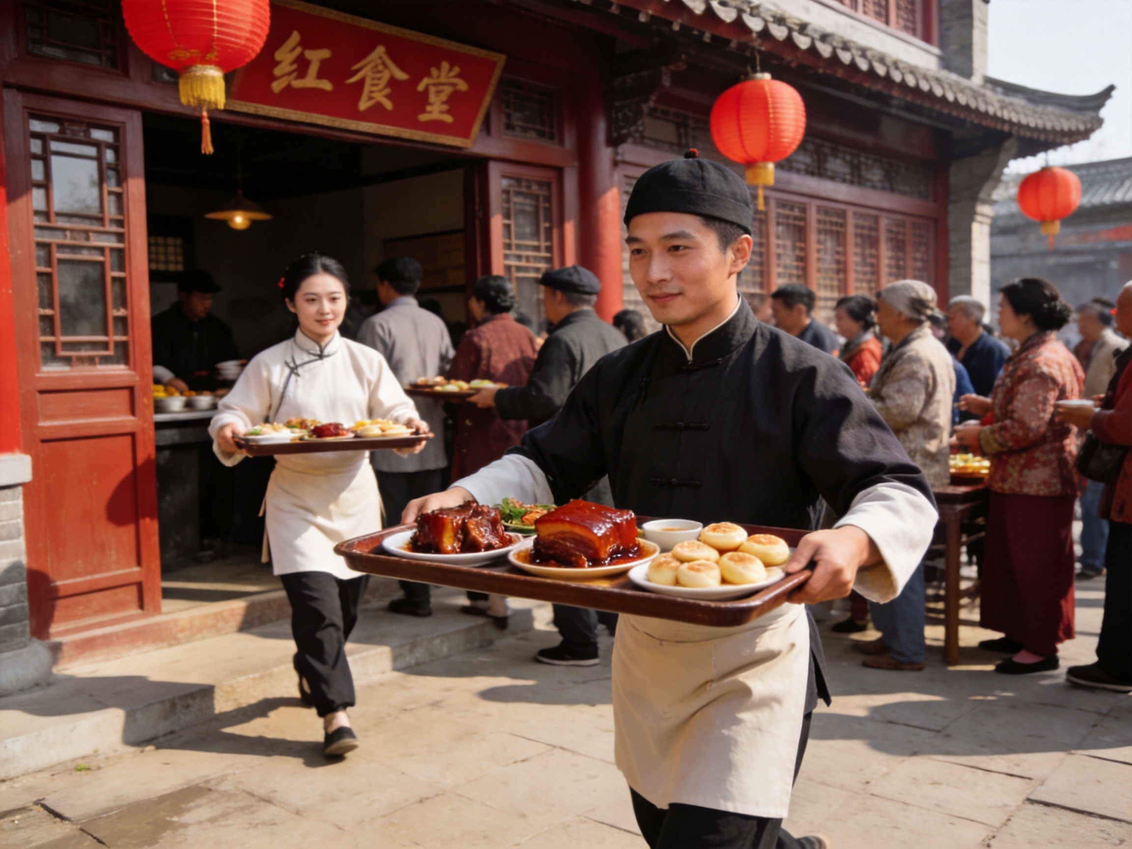 《红楼食堂开张》海报缩略图